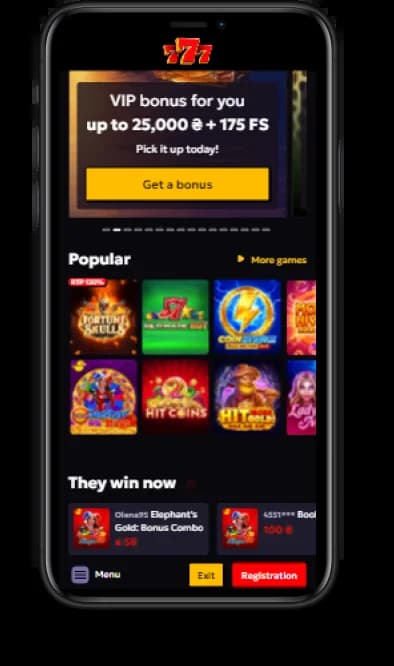 777 Casino UK Mobile